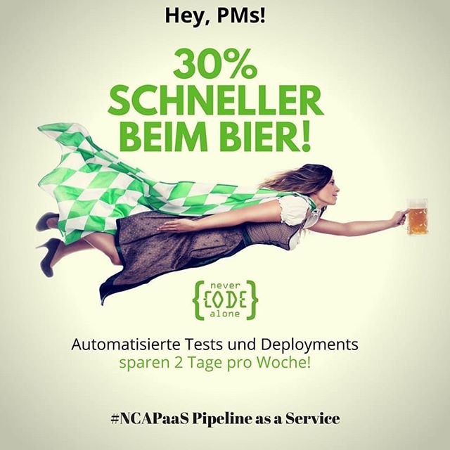 30% schneller beim Bier