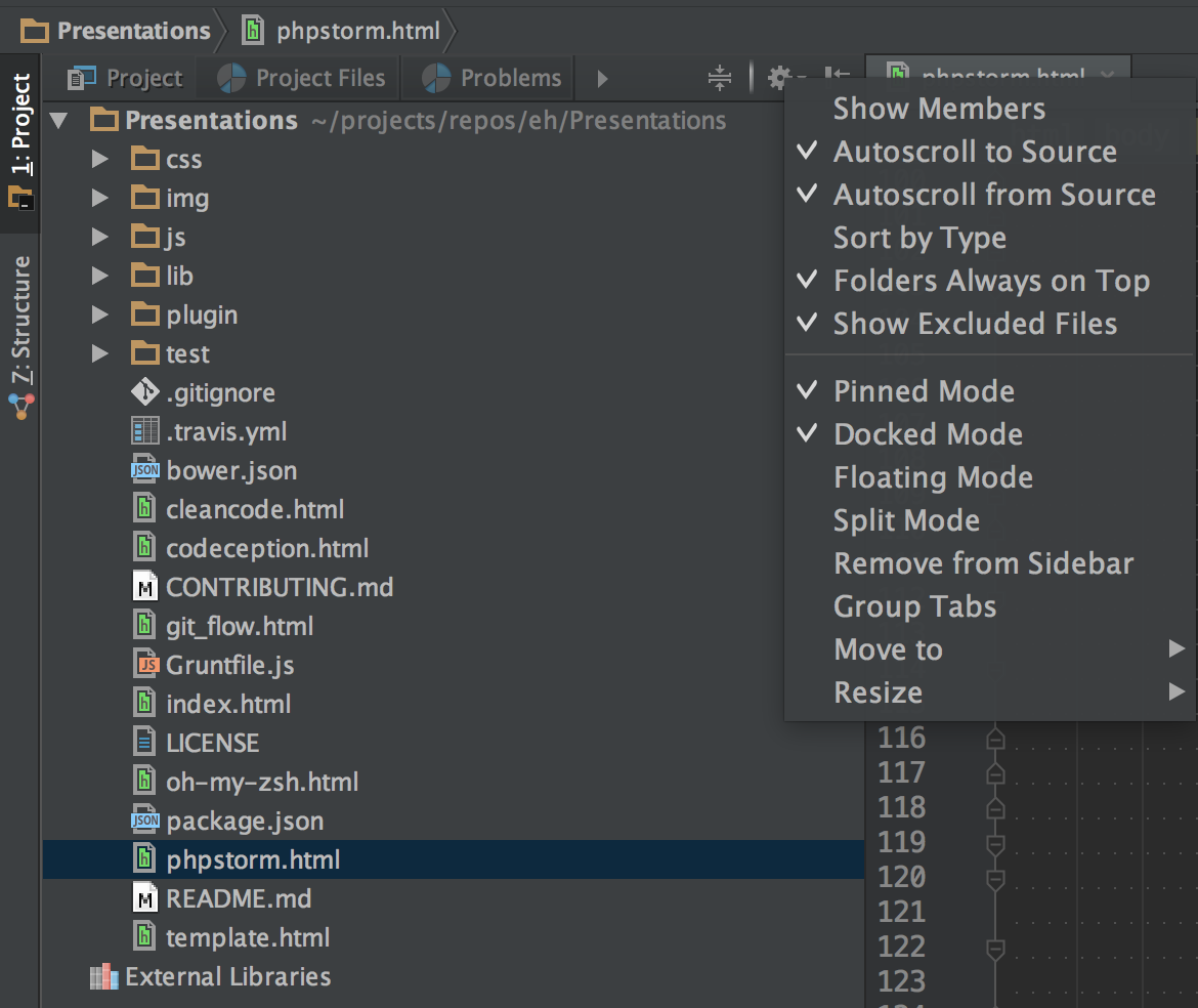 Scroll and open fast