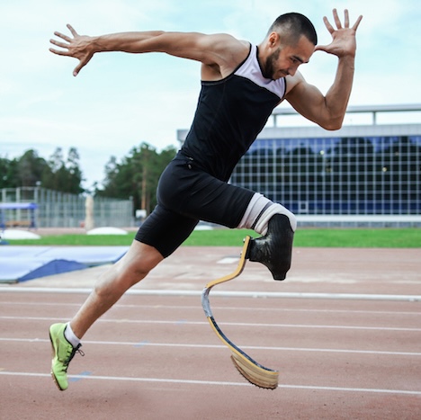 Sprinter bei den Paralympics